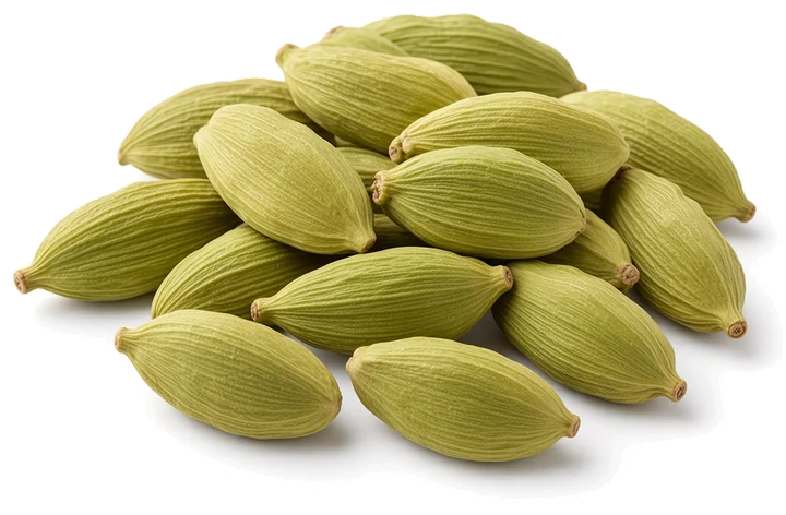 Green cardamom pods